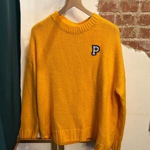 Varsity Yellow Sweater